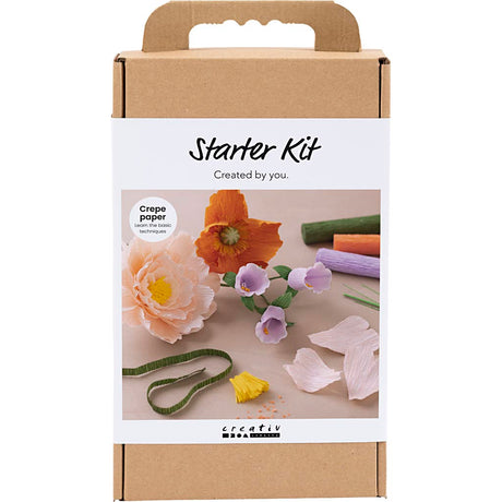 Kreativ virksomhed https: www.cchobby.nl starter-hobbyset-crepepaper-diverse-colors-1-box