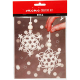 Creativ virksomhed https: www.cchobby.nl creative-mini-kit-macrame-sneeuwflok-h-10-cm-1-doos