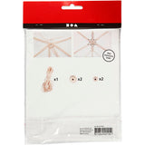 Creativ virksomhed https: www.cchobby.nl creative-mini-kit-macrame-sneeuwflok-h-10-cm-1-doos