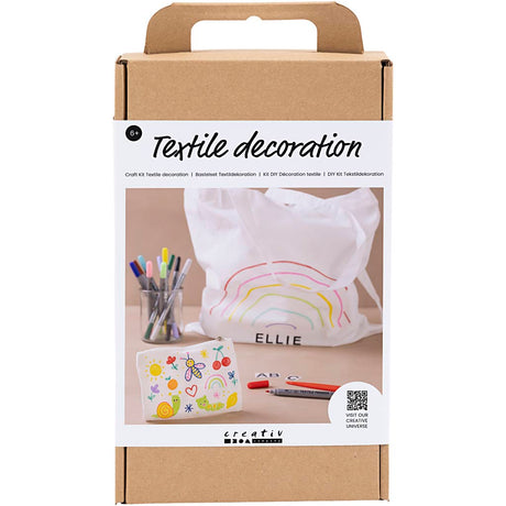 Kreativ virksomhed https: www.cchobby.nl hobbyset-textile-decoration-1-box