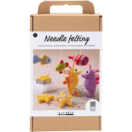 Creativ Company Hobbyset Needle Feeld Marine Animals