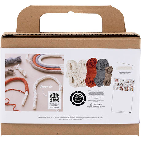 Kreativ virksomhed https: www.cchobby.nl mini-hobbyset-macrame-rainbow-1-doos