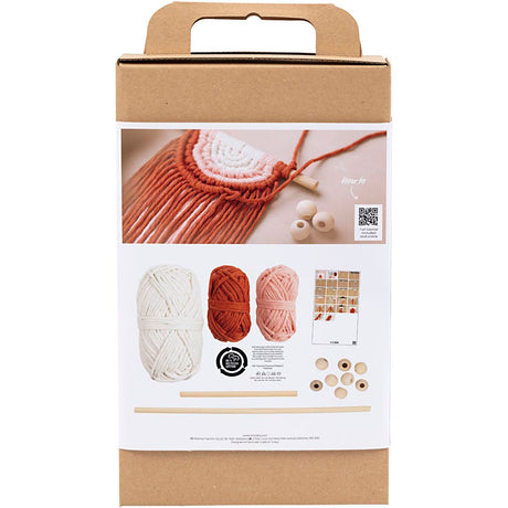 Kreativ virksomhed https: www.cchobby.nl hobbyset-macrame-wall-decoration-1-box