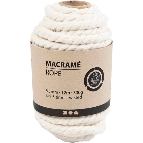 Creativ virksomhed https: www.cchobby.nl macrame rope-l-12-m-d-8-5-mm-off-white-300-gr-1-rol