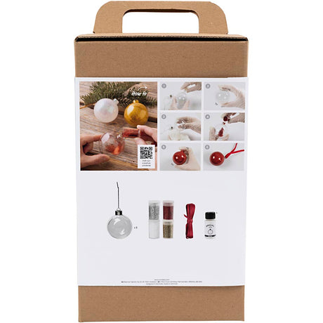 Kreativ virksomhed https: www.cchobby.nl hobbyset-christmasballs-glitter-1-doos
