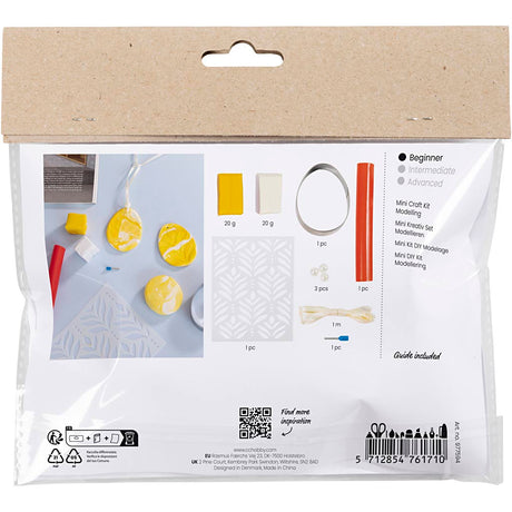 Kreativ virksomhed https: www.cchobby.nl mini-hobbyset-boetseren-ei-lightyellow-pastelcolors-1-box