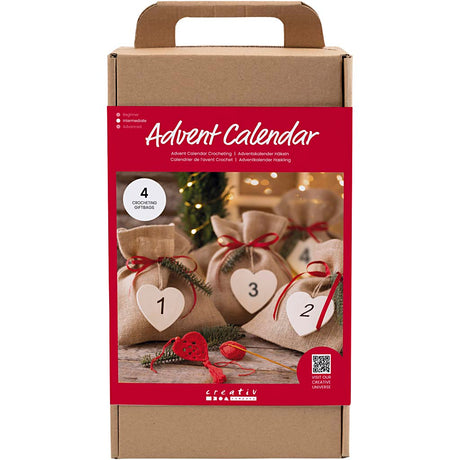 Kreativ virksomhed https: www.cchobby.nl adventskalender-hæklet-1-kasse