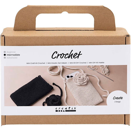 Kreativ virksomhed https: www.cchobby.nl mini-hobbyset-crochet-bag-with-rose-1-box