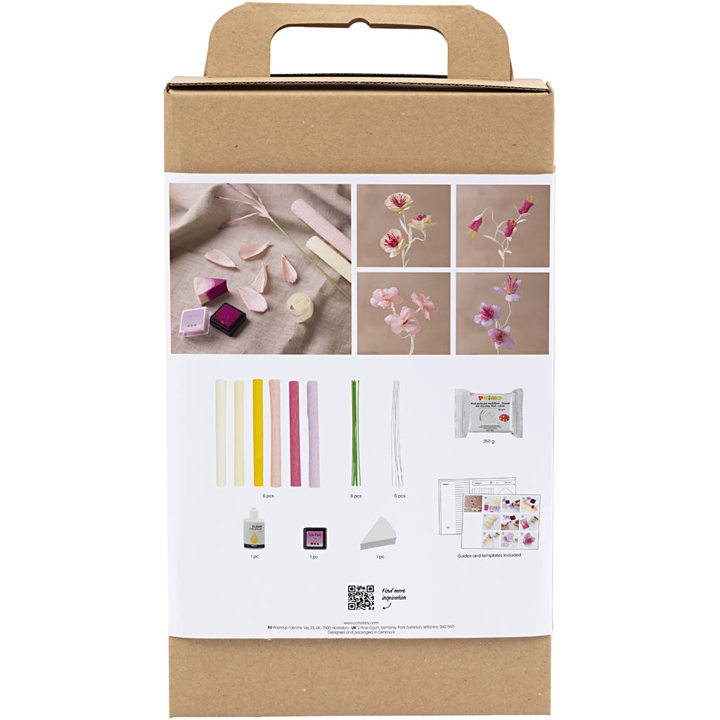 Kreativ virksomhed https: www.cchobby.nl hobbyset-crepepaper-flower-pastelcolors-1-box