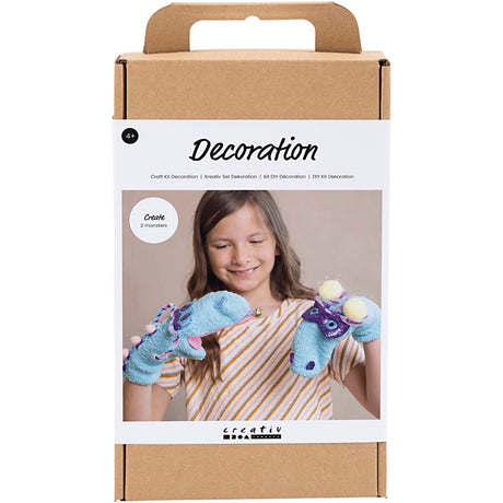 Creativ virksomhed https: www.cchobby.nl hobbyset-decoration-socksmonster-diverse-colors-1-box