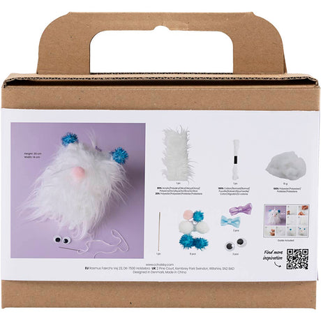 Kreativ virksomhed https: www.cchobby.nl mini-hobbyset-sewing-monster-diverse-colours-1-box