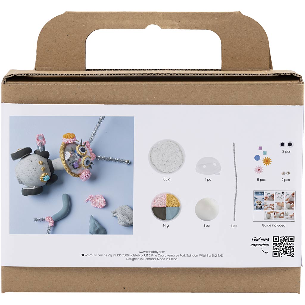 Kreativ virksomhed https: www.cchobby.nl mini-hobbyset-boetseren-robot-grey-pink-1-doos