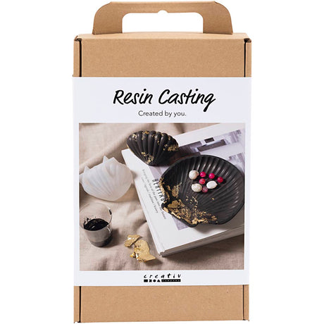 Kreativ virksomhed https: www.cchobby.nl hobbyset-resin-casting-mussel-black-gold-1-box