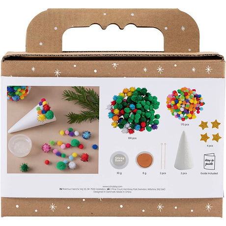Kreativ virksomhed https: www.cchobby.nl mini-hobbysæt-decoration-christmas-tree-various-colors-1-box
