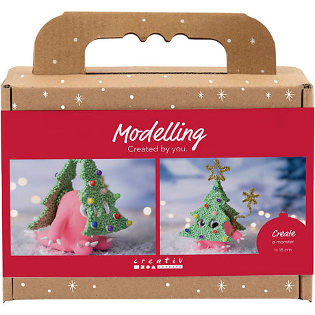 Kreativ virksomhed https: www.cchobby.nl mini-hobbyset-boetseren-christmas-treemonster-diverse-colours-1-doos