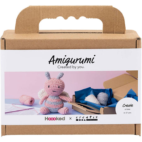 Kreativ virksomhed https: www.cchobby.nl hobbyset-amigurumi-honeybee-pastelcolors-1-box