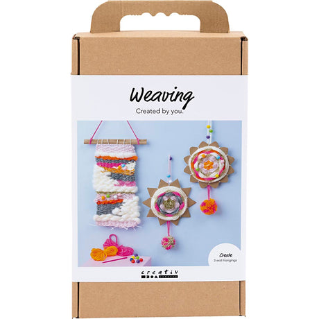 Creativ virksomhed https: www.cchobby.nl hobbyset-weaving-wall-mountings-diverse-colors-1-box