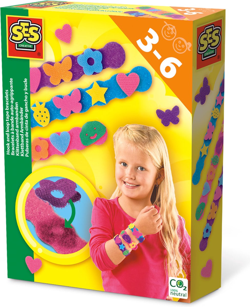 Ses creative ses velcro armbånd