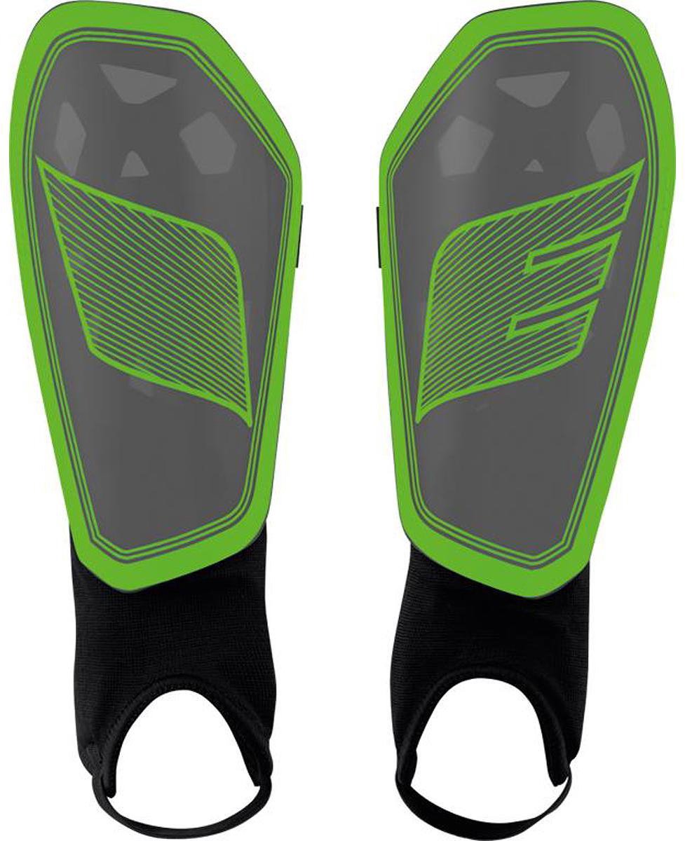 Erima flex guard protect skinnebensbeskytter - grøn sort | størrelse: s