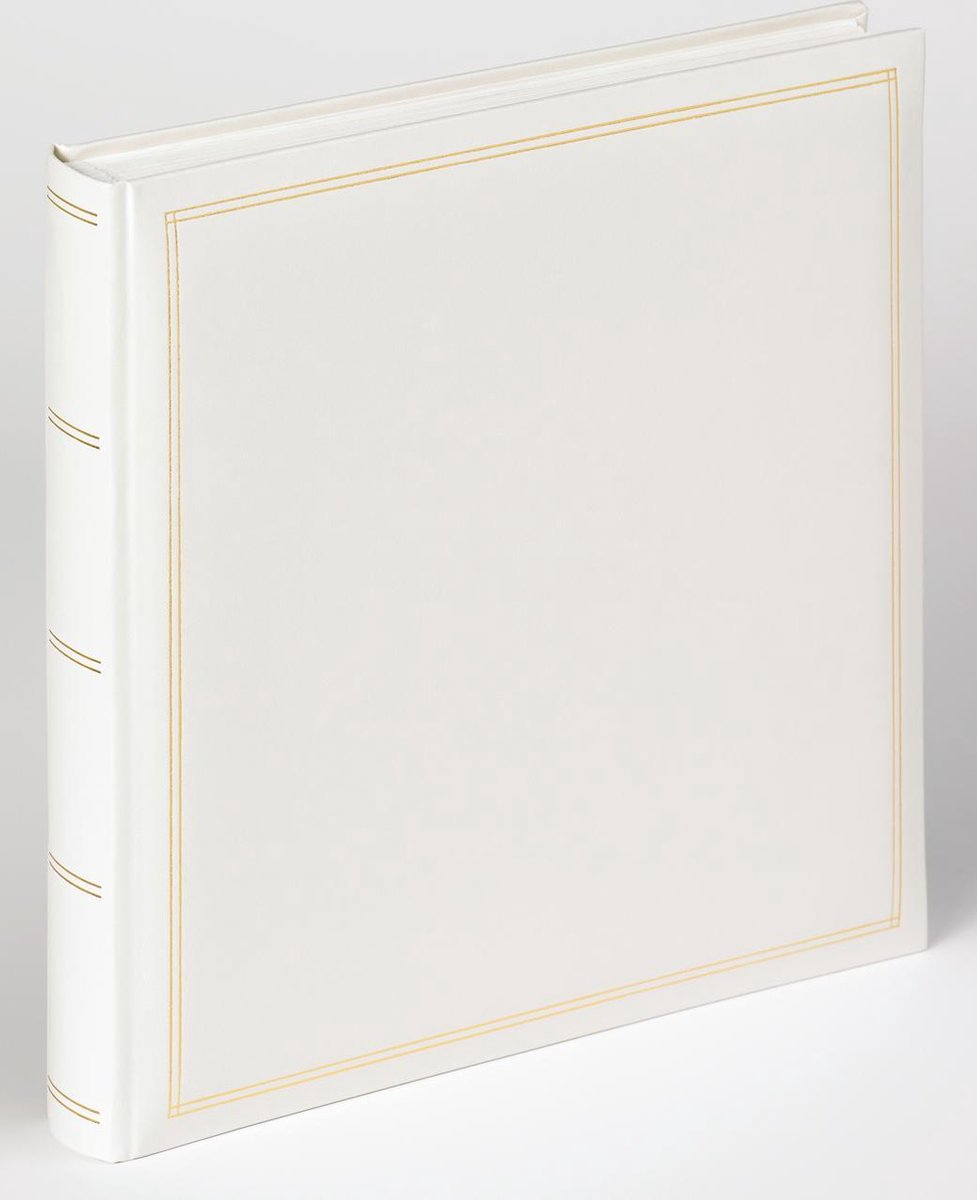 Walther fa-260-w monza - klassisk album - størrelse 34 x 33 cm - hvid