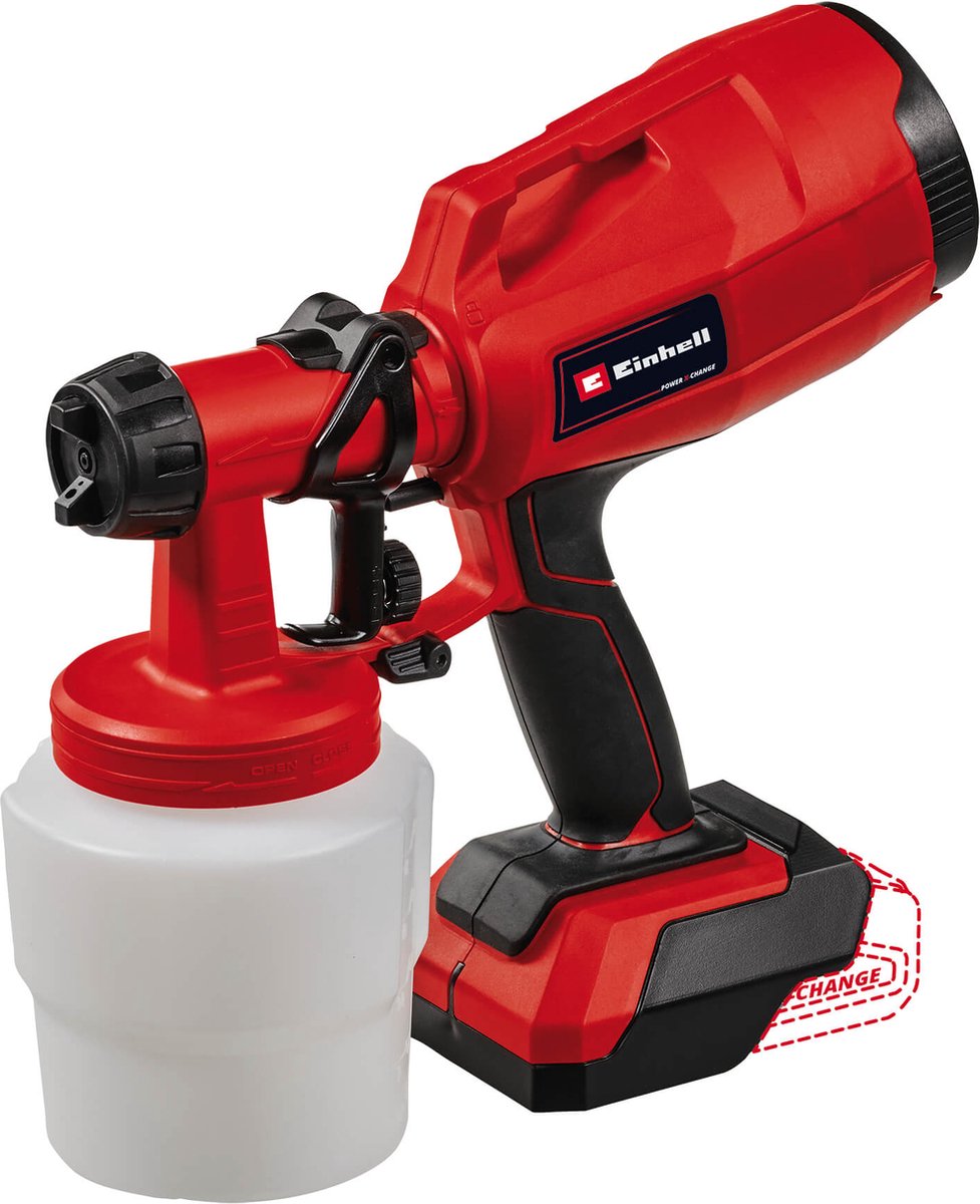 Einhell batteri malingssprøjte tc-sy 18 60 li solo - power