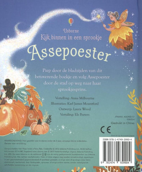 Kijk binnen sprookje: assepoester. 3+ | 2 stuks