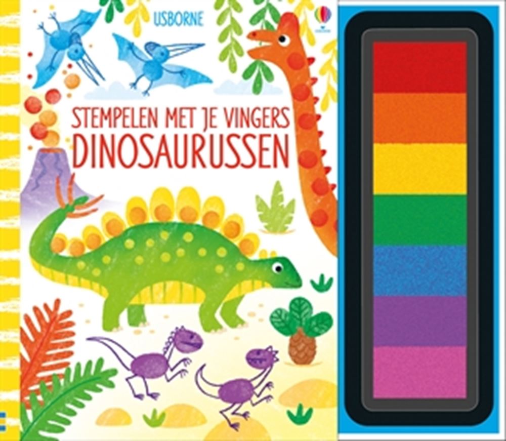 Wpg-udgivere stempler med fingrene - dinosaurer