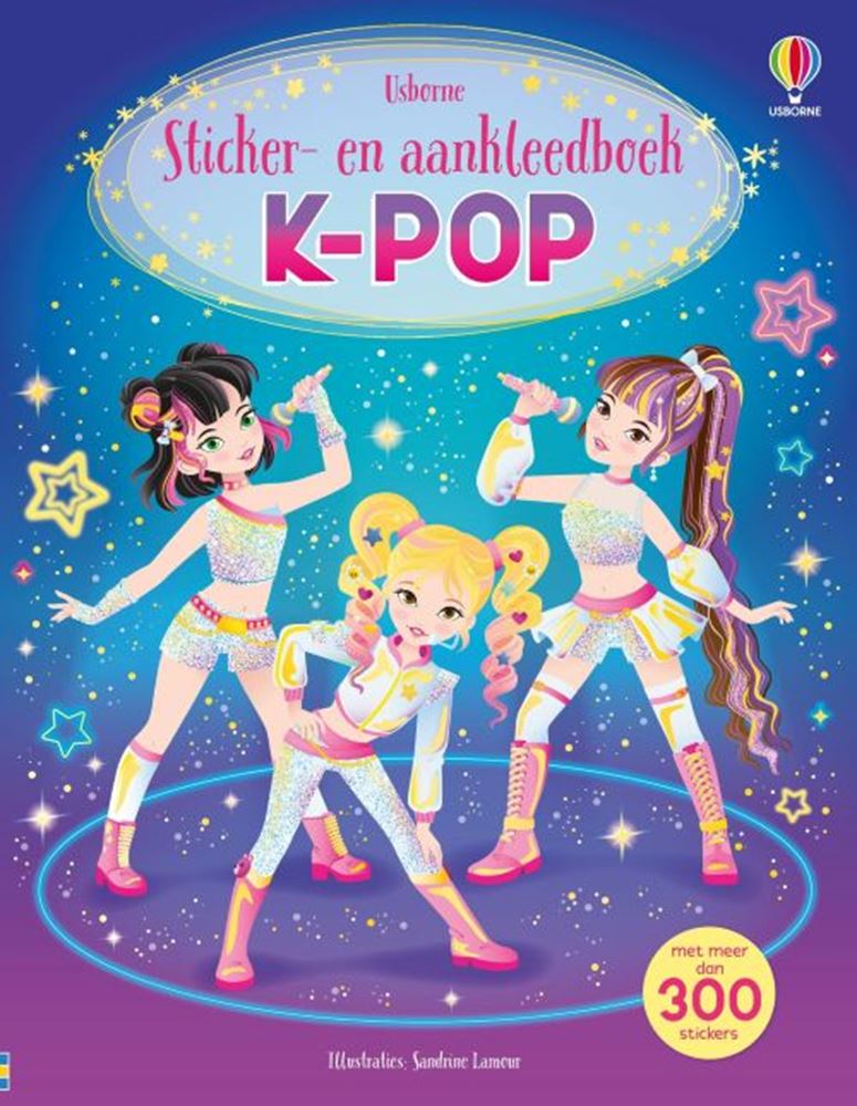 K-pop. stickerboek. 5+