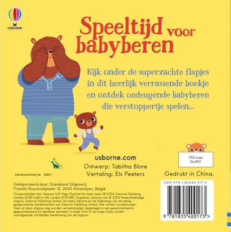 Usborne legetid til babybjørne