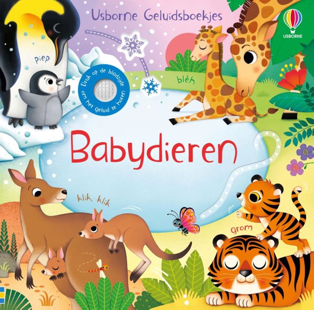 Usborne lydbøger - babydyr