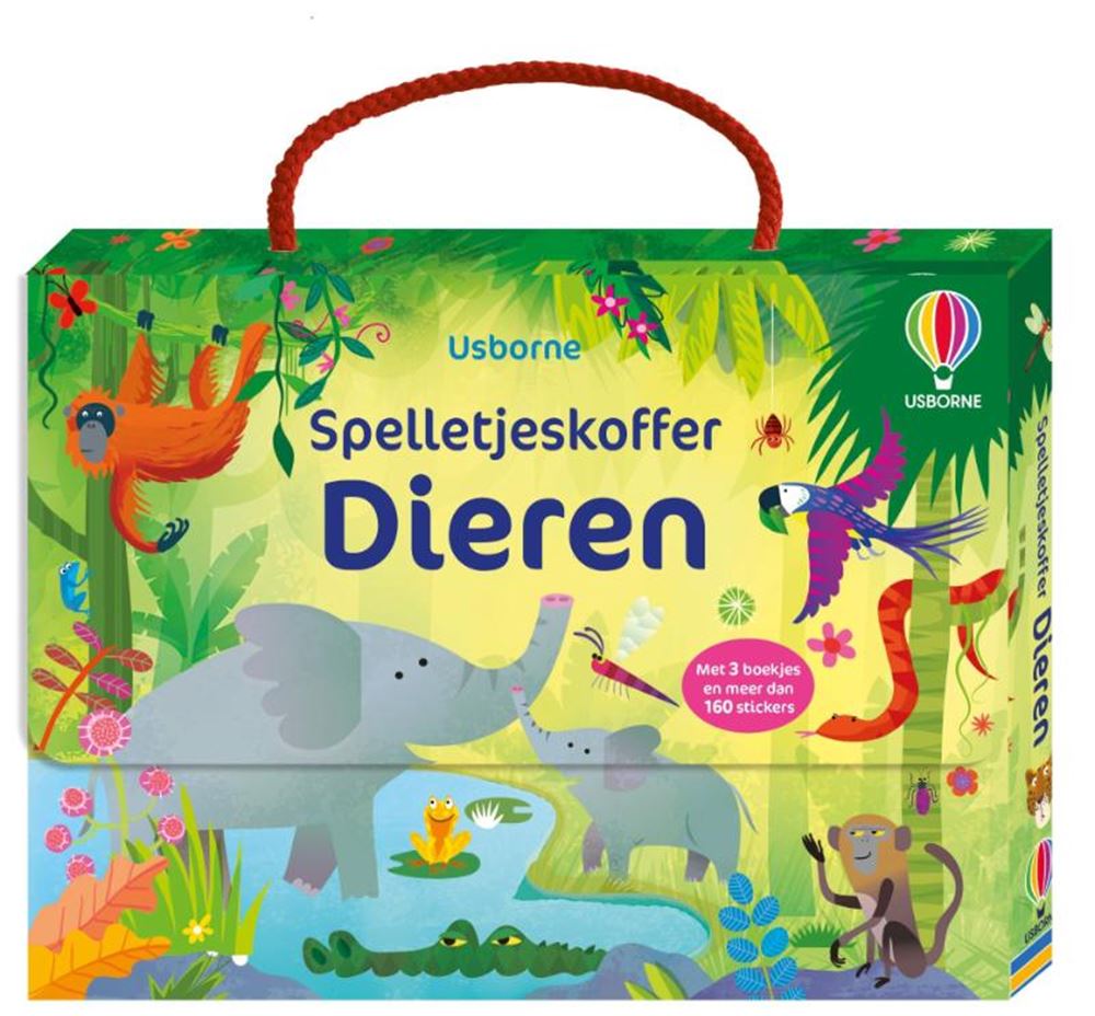 Usborne game case dyr