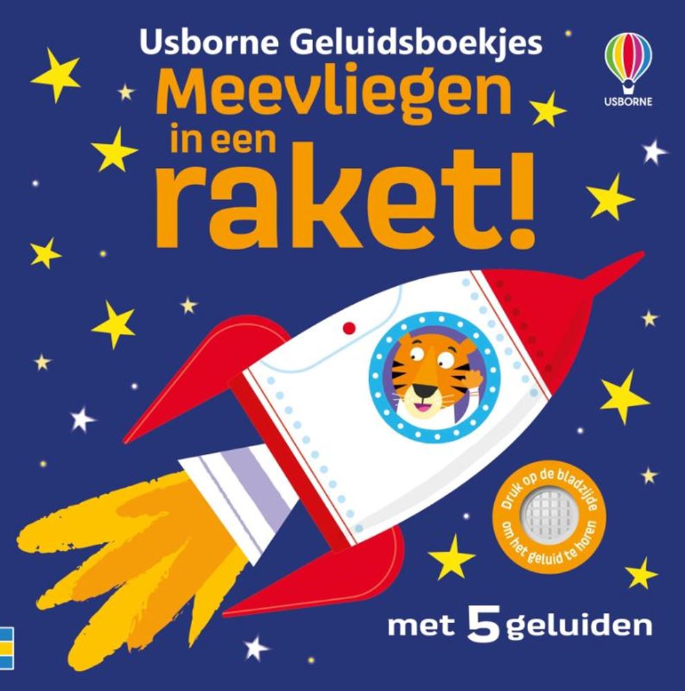 Usborne flyver i en raket!