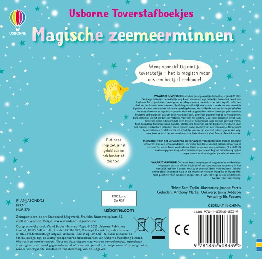 Lydbog: magiske havfruer 3+