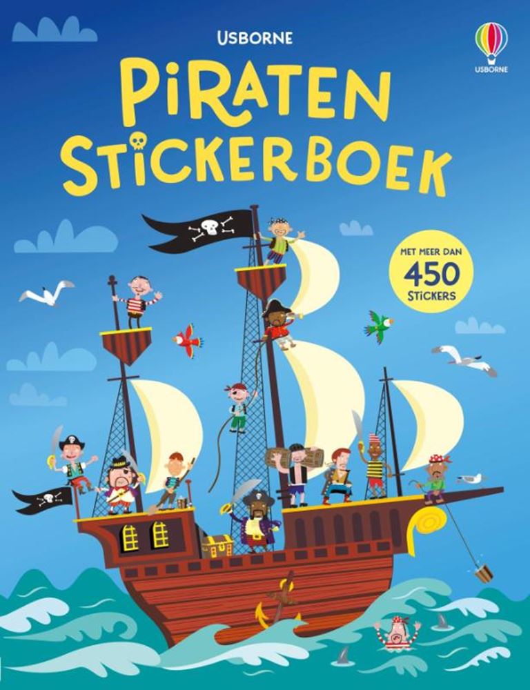 Piratklistermærkebog 5+