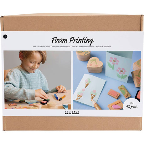 Creativ virksomhed https: www.cchobby.nl group set-foam printing-cards-en-dozen-1-doos