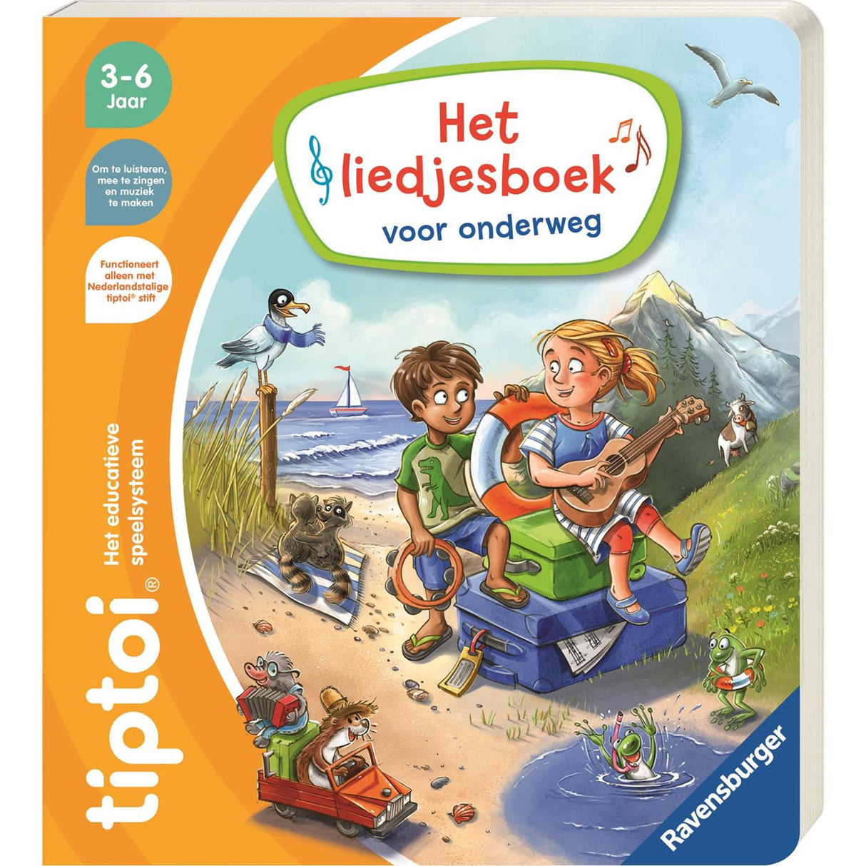 Ravensburger tiptoi® sangbogen til på vejen