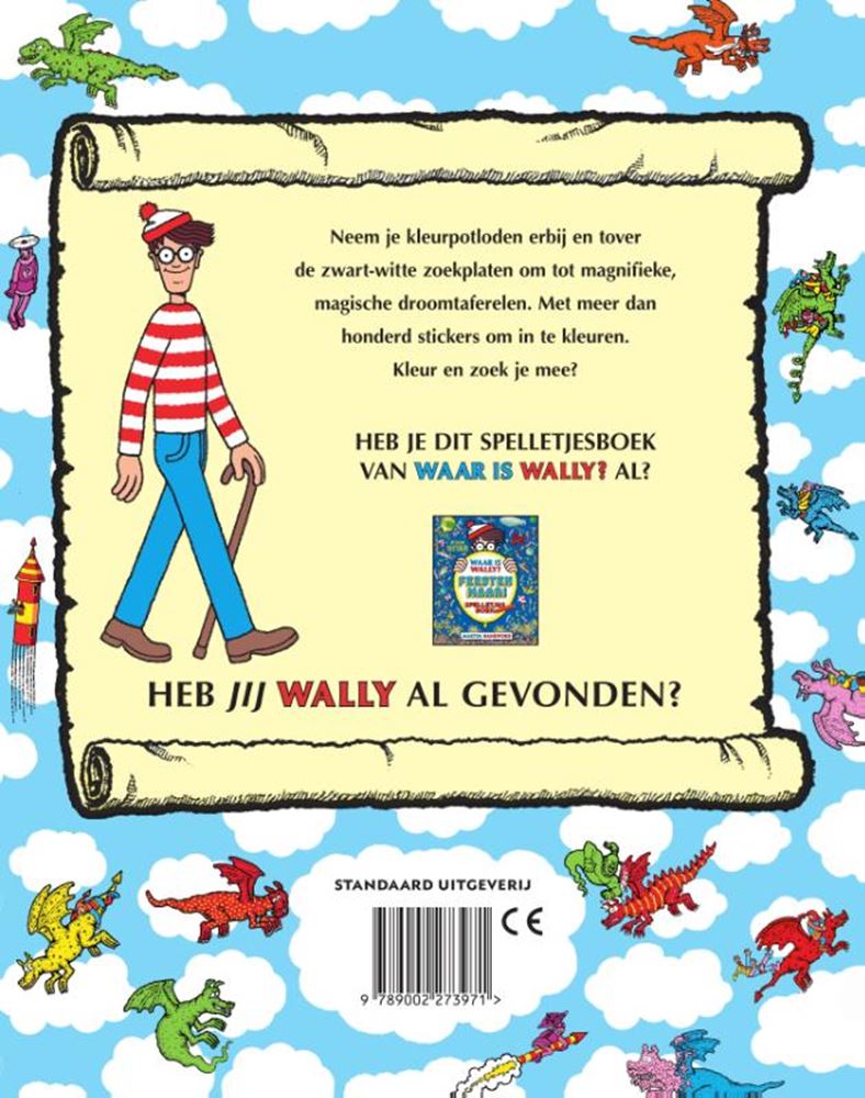Wpg-udgivere hvor er wally? drager og drømme malebog