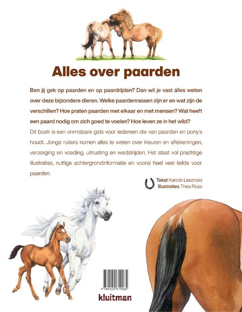 Kluitman Publisher alt om heste. 8+