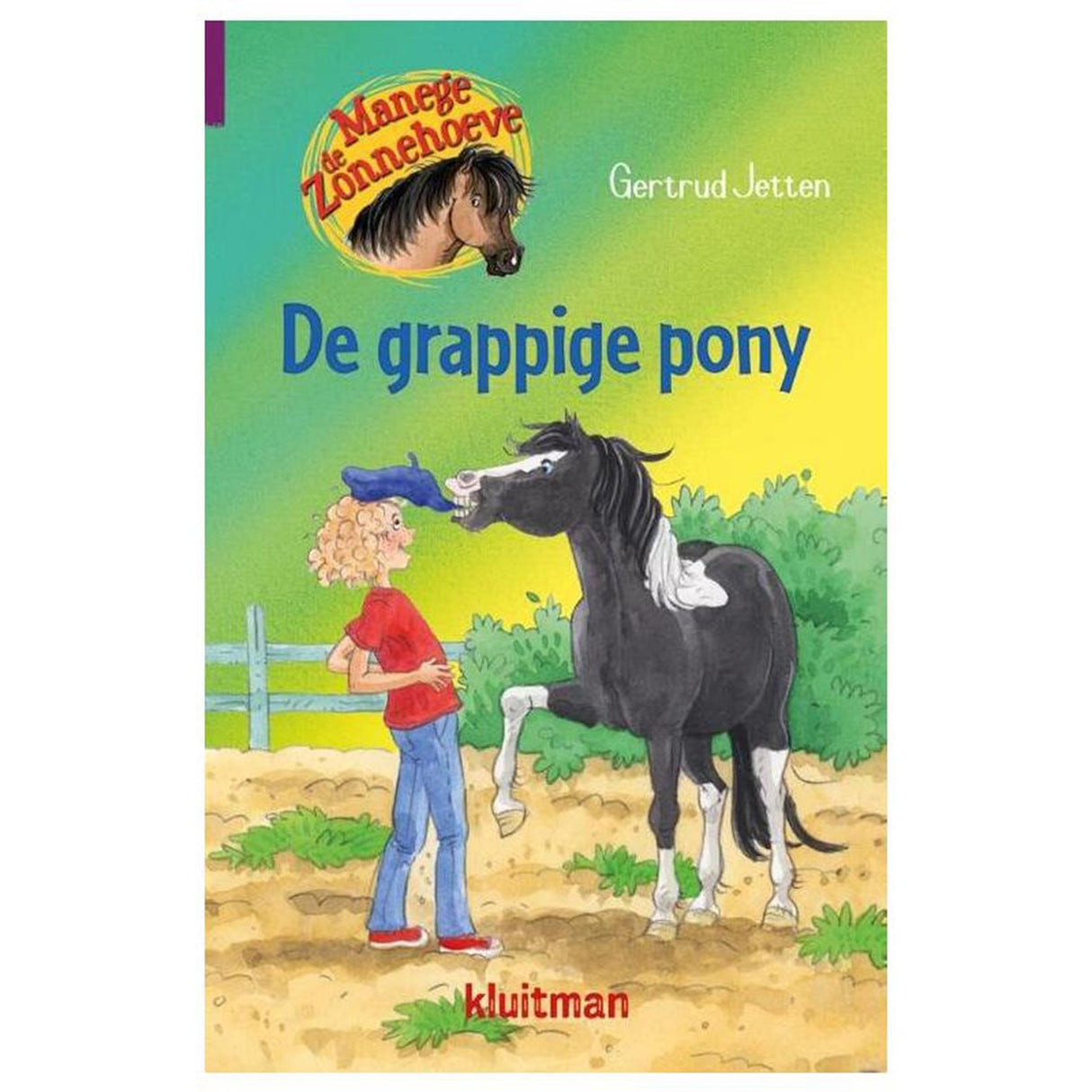 Kluitman rideskole De Zonnehoeve den sjove pony Gertrud Jetten