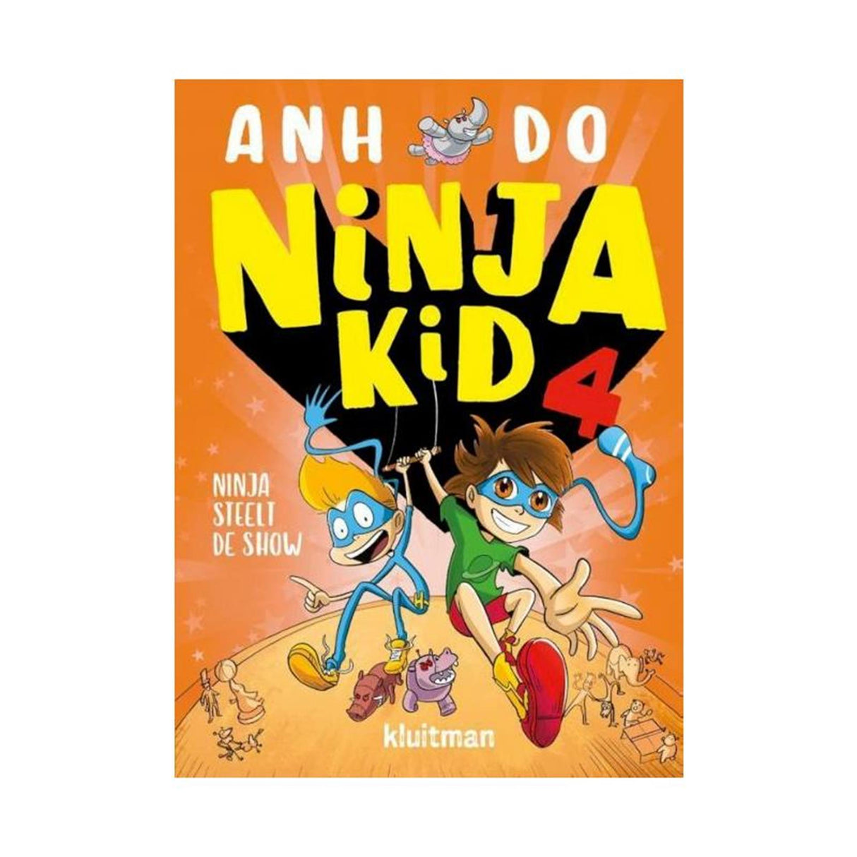 Kluitman ninja kid 4 - ninja stjæler showet