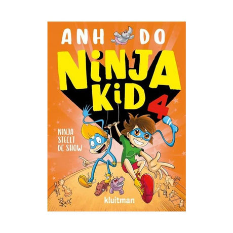 Kluitman ninja kid 4 - ninja stjæler showet