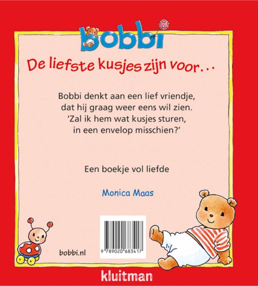 Udgiver Kluitman Bobbi: de sødeste kys er til... 2+