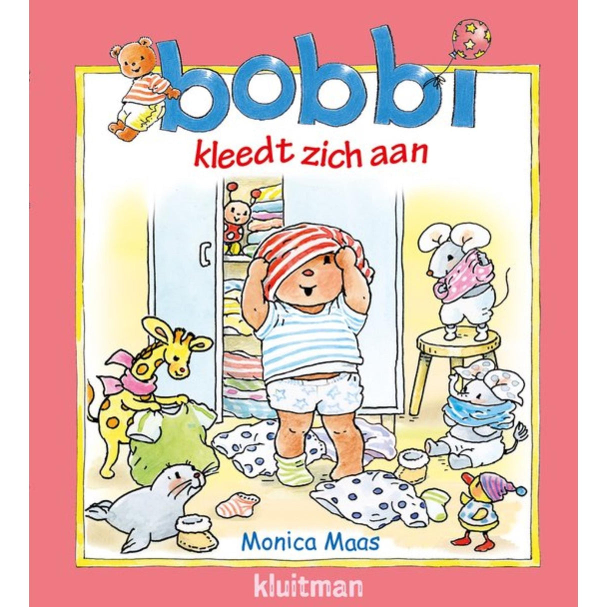 Kluitman Bobbi er ved at klæde sig på