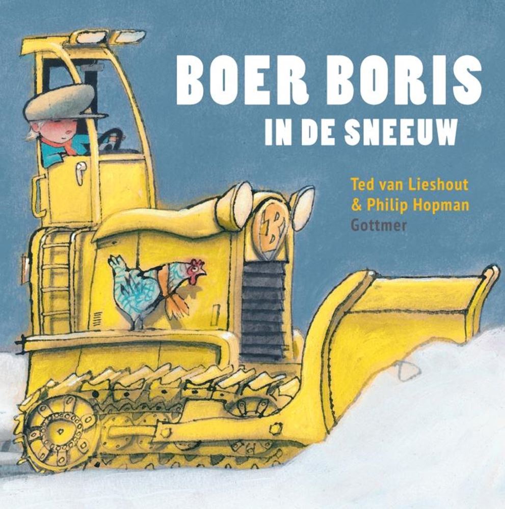 Gottmer forlag grupperer landmand boris i sneen. 3+