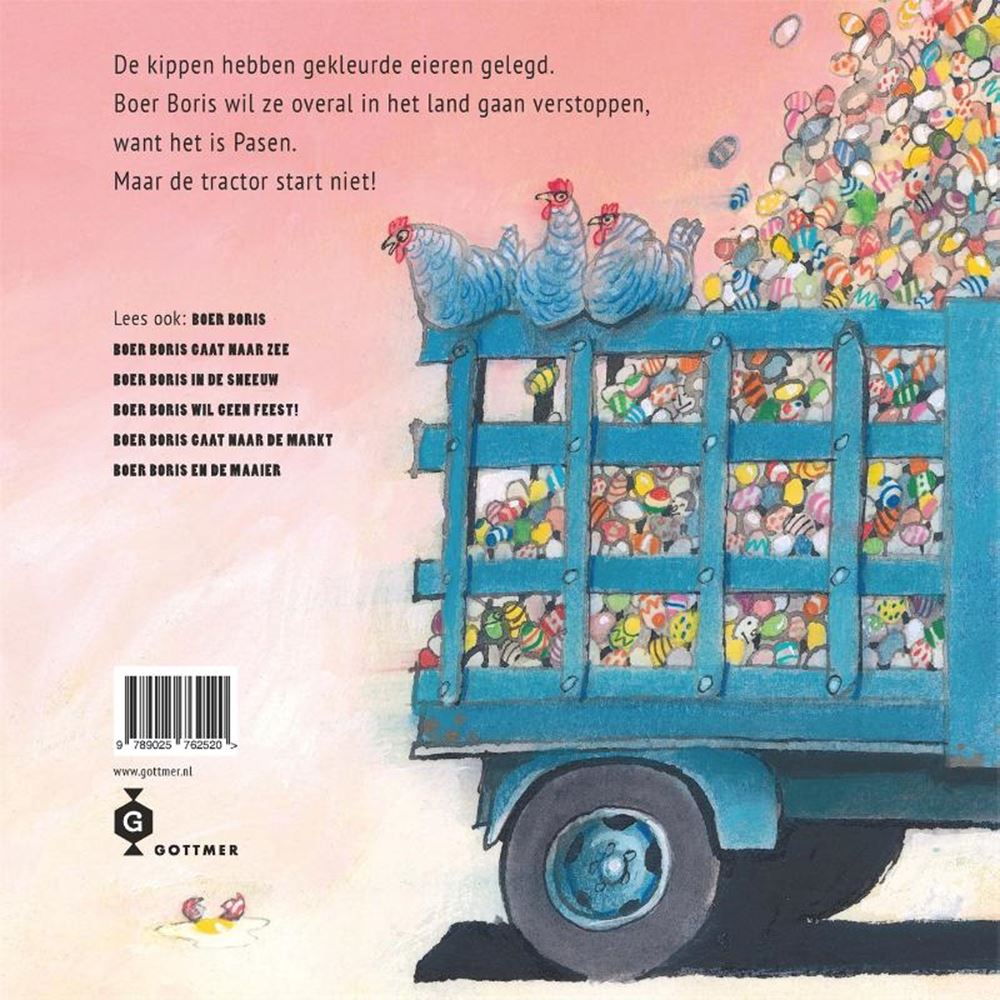 Gottmer forlag samler bondeboris og æggene. 3+