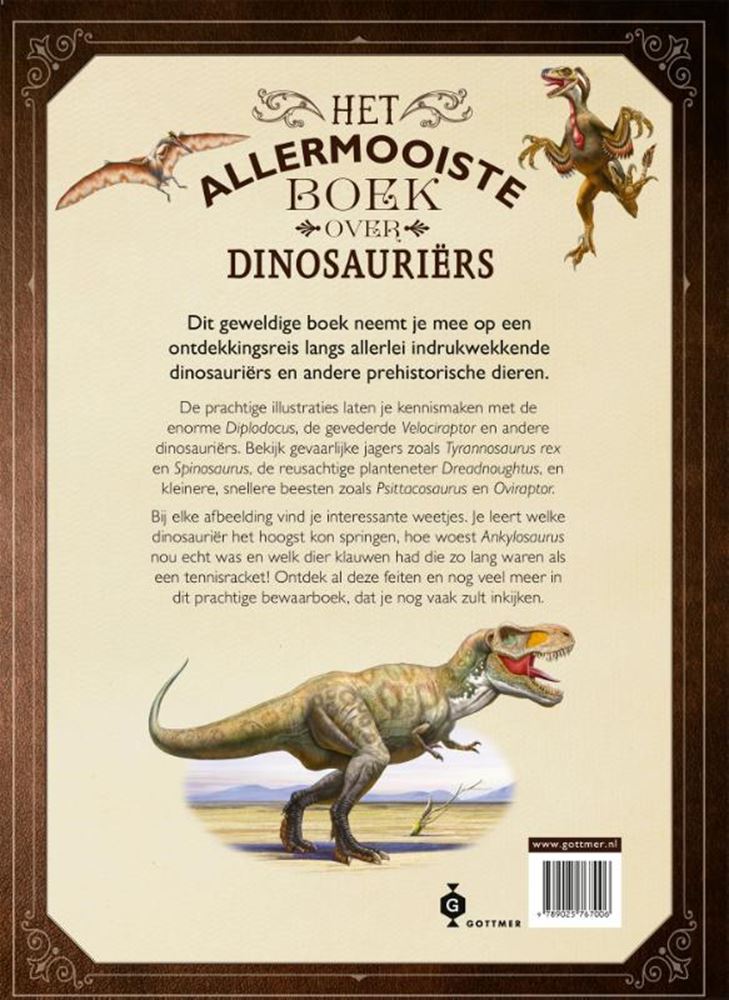 Gottmer forlagsgruppe den smukkeste bog om dinosaurer.