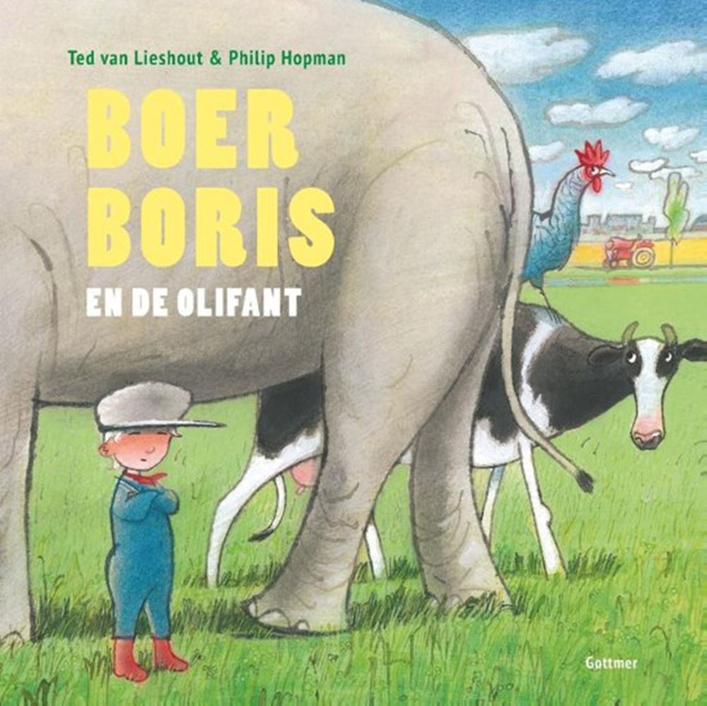 Gottmer-forlagene samler bonden boris og elefanten. 2+