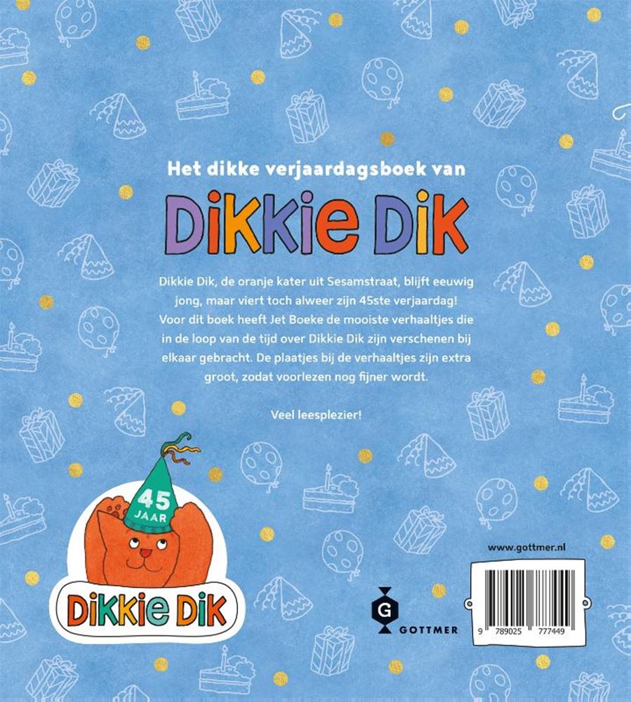Gottmer forlag samler den fede fødselsdagsbog fra dikkie dik