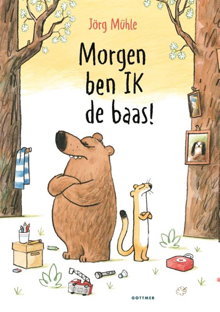 Gottmer forlagsgruppe i morgen er jeg ansvarlig. billedbog. 3+