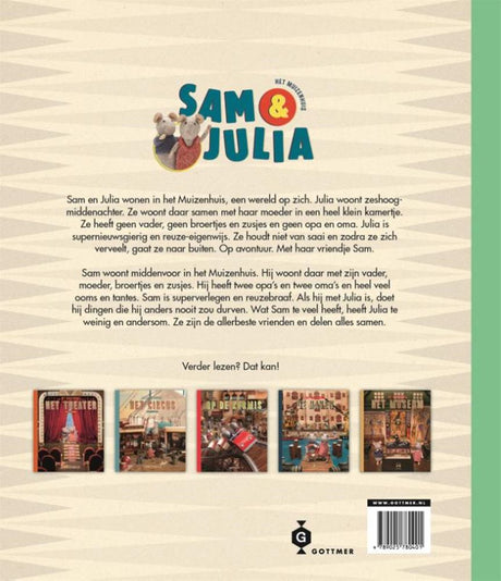 Gottmer forlag grupperer musehuset sam og julia
